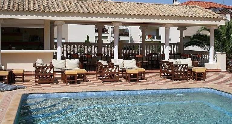 Calypso Hotel Siviri Bagian luar foto