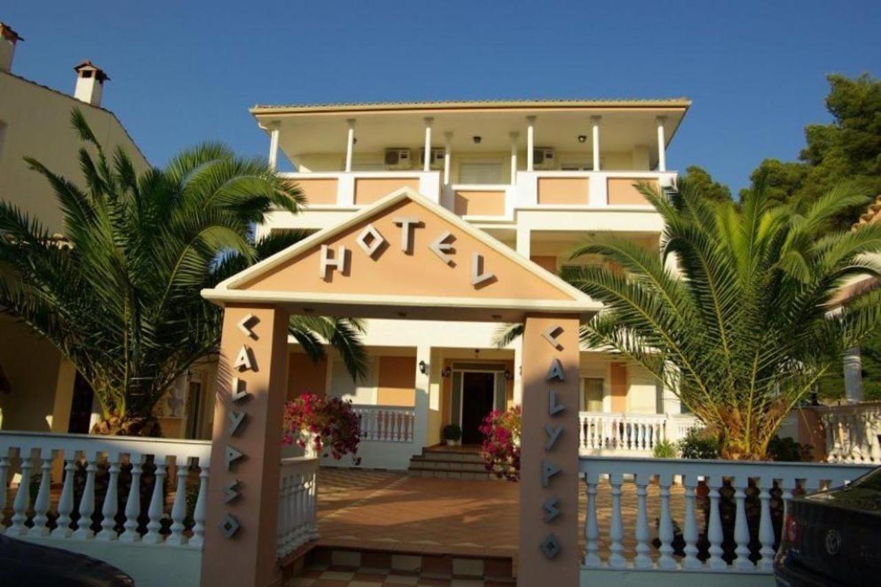 Calypso Hotel Siviri Bagian luar foto