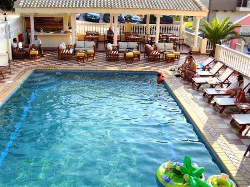 Calypso Hotel Siviri Bagian luar foto